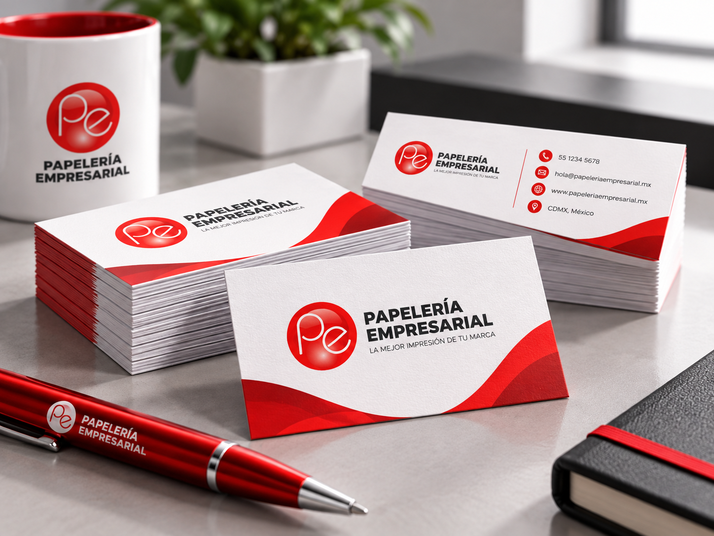 Tarjetas de presentación corporativas